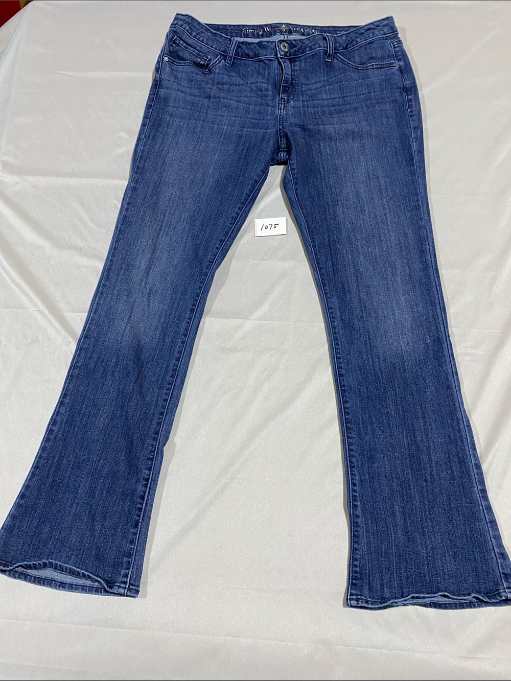 Simply Vera Vera Wang Indigo Flare Jeans